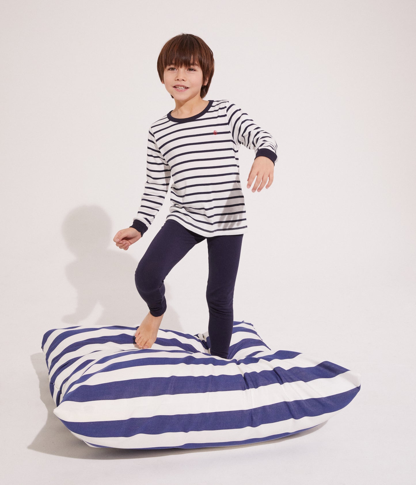 Petit Bateau - Katoenen marinière-pyjama