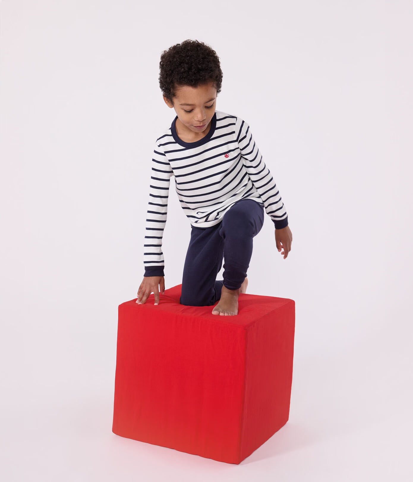Petit Bateau - Katoenen marinière-pyjama