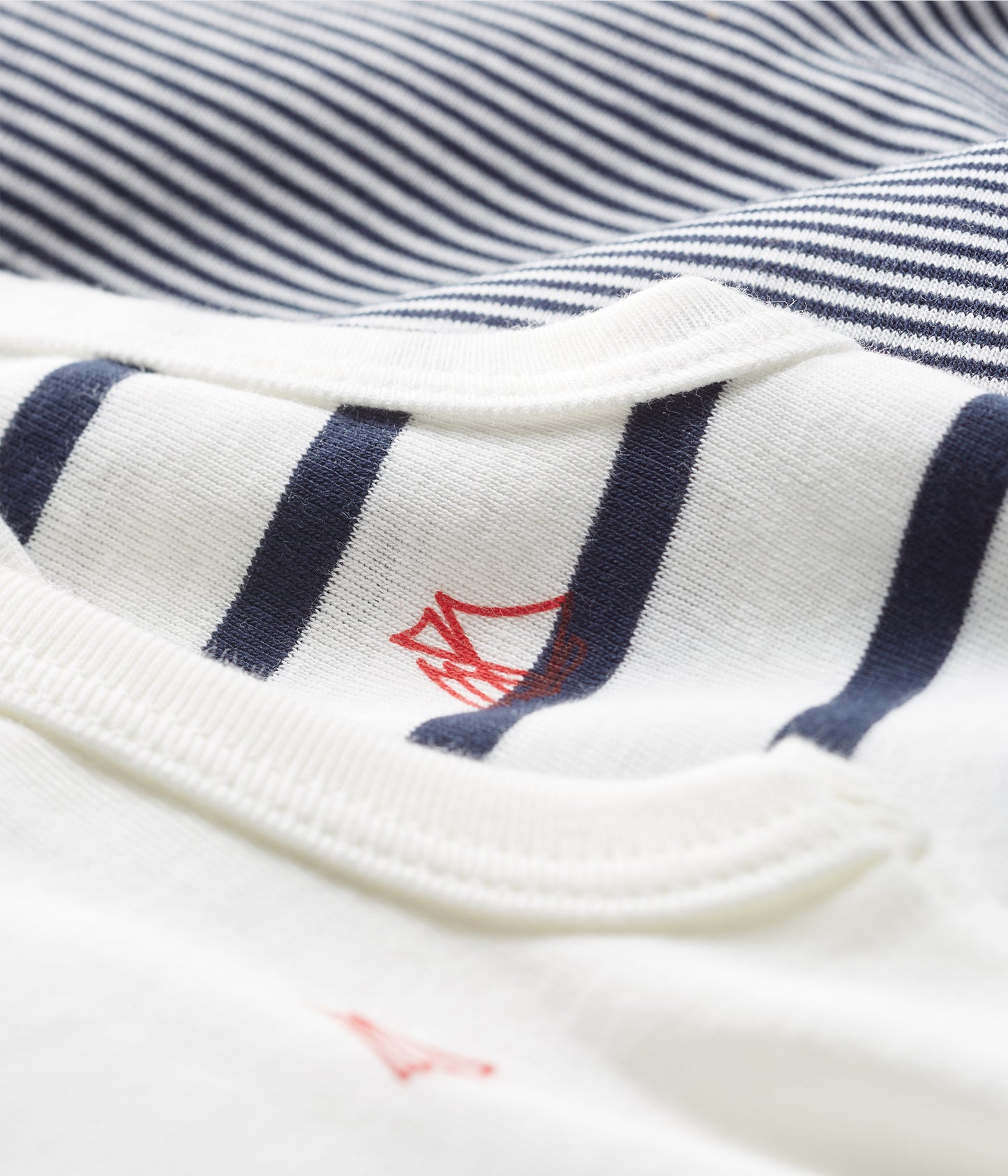 Petit Bateau – Set van 3 mouwloze body's voor baby's