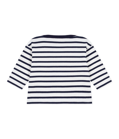 Petit Bateau – Iconische katoenen marinetrui voor baby's