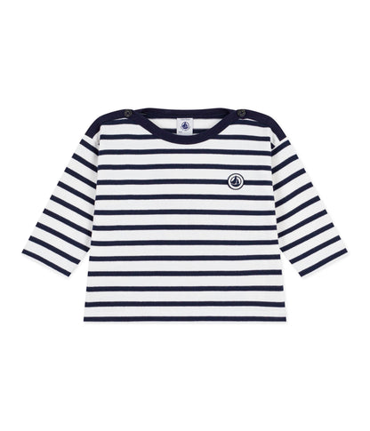 Petit Bateau – Iconische katoenen marinetrui voor baby's