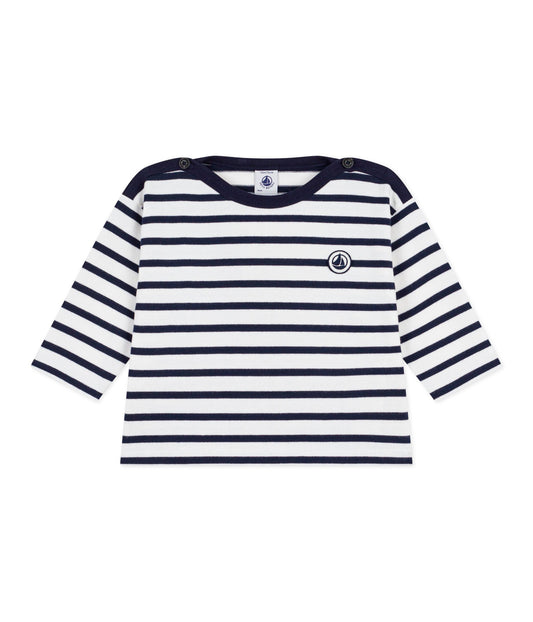 Petit Bateau – Iconische katoenen marinetrui voor baby's