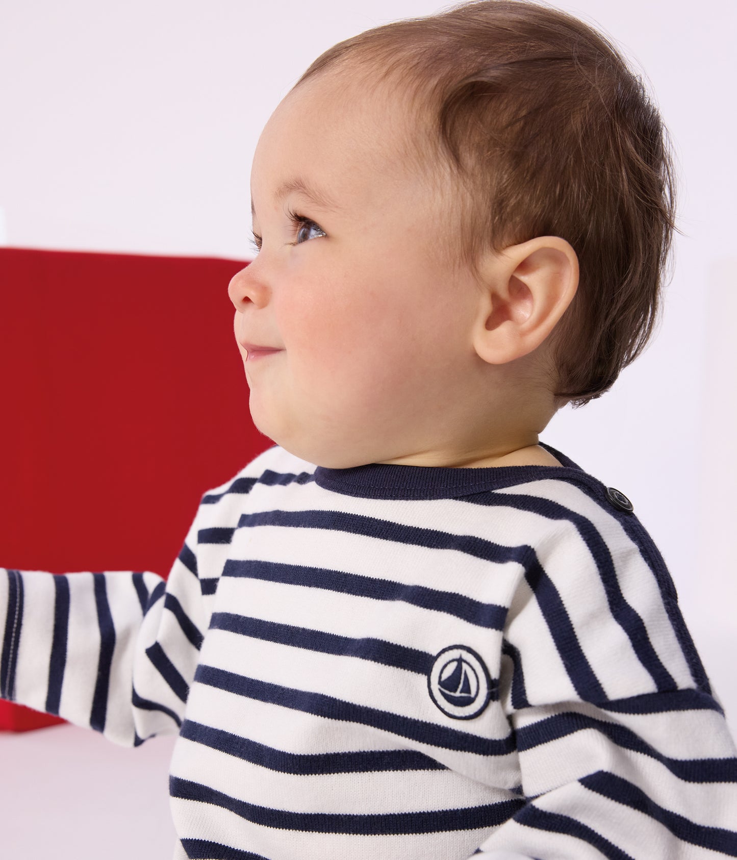 Petit Bateau – Iconische katoenen marinetrui voor baby's