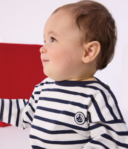 Petit Bateau – Iconische katoenen marinetrui voor baby's