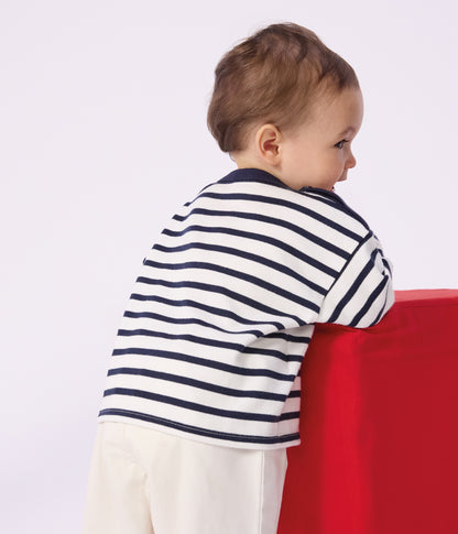 Petit Bateau – Iconische katoenen marinetrui voor baby's