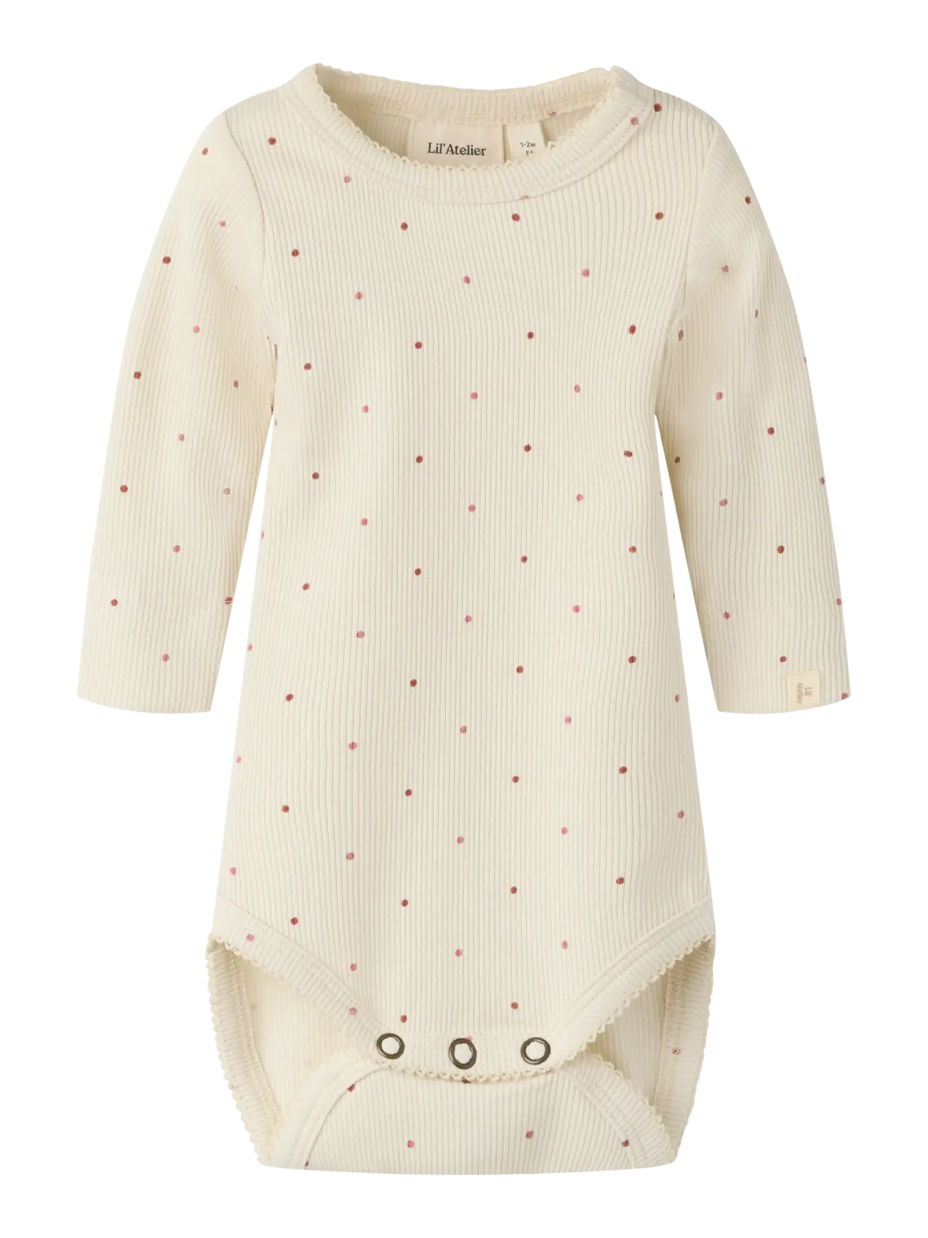 Lil' Atelier - Baby Romper | Cream Dot