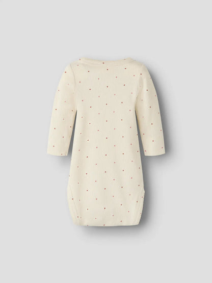 Lil' Atelier - Baby Romper | Cream Dot