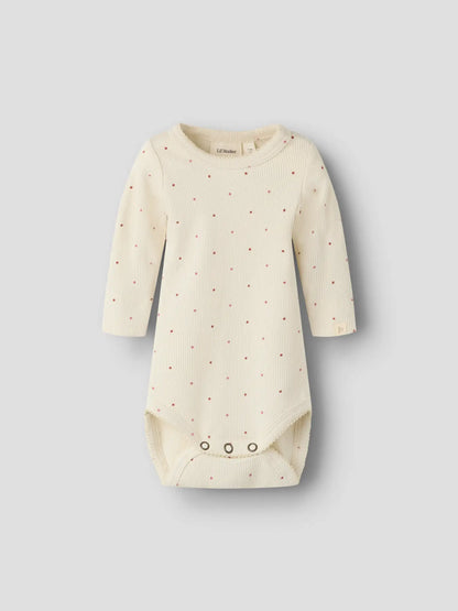 Lil' Atelier - Baby Romper | Cream Dot