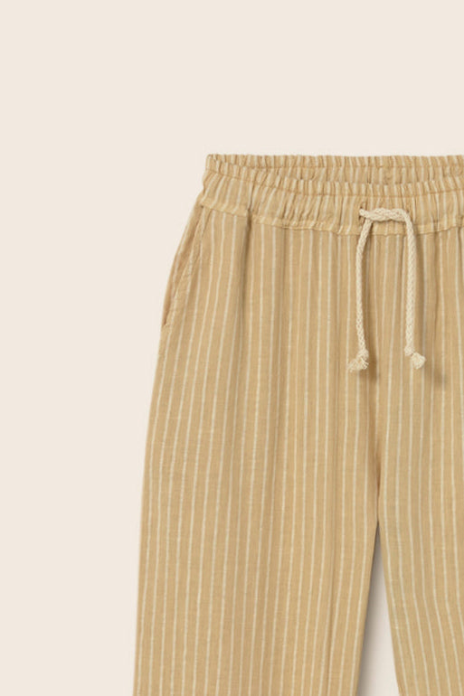 Cozmo - Aerok katoen broek met linnenlook