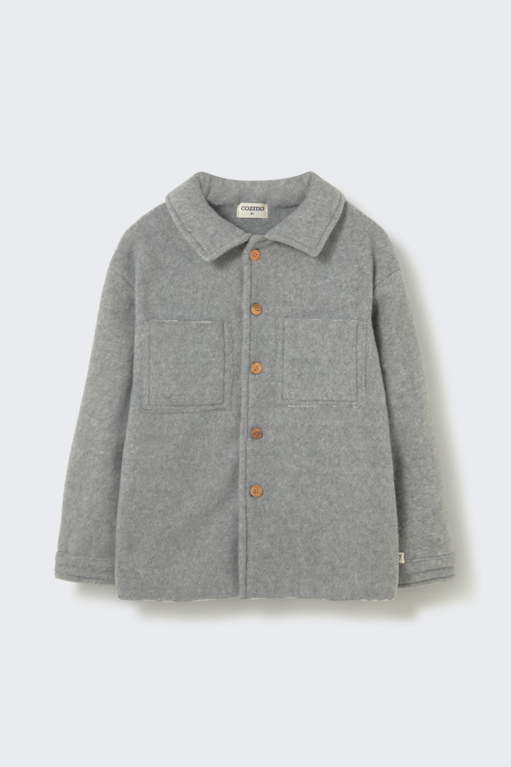 Cozmo - Soft Bamboo Overshirt | Grey