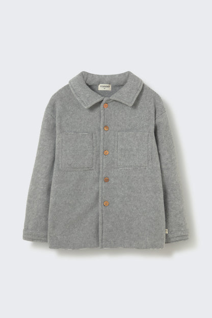 Cozmo - ALGHERO Soft Bamboo Overshirt | Grey