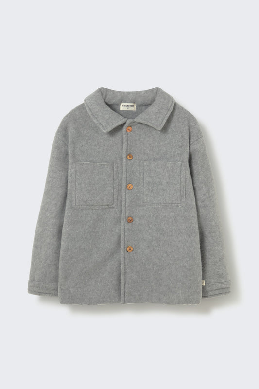 Cozmo - Soft Bamboo Overshirt | Grey