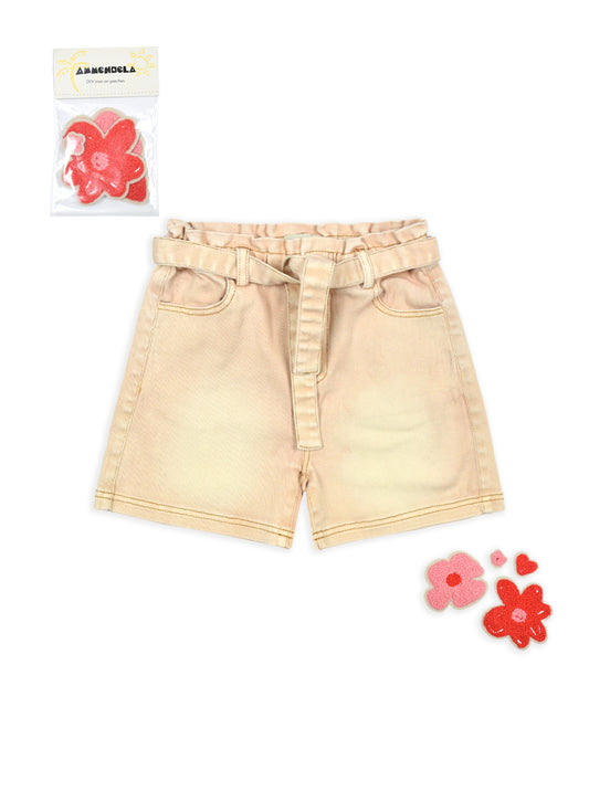 Ammehoela - Shorts Jip met patches