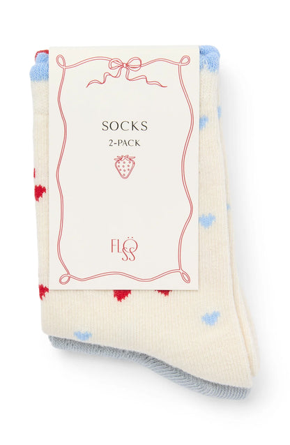 Flöss - Vibe Socks 2-Pack Bow