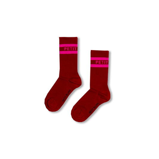 Petit Blush - Sport Sokken Red Pink