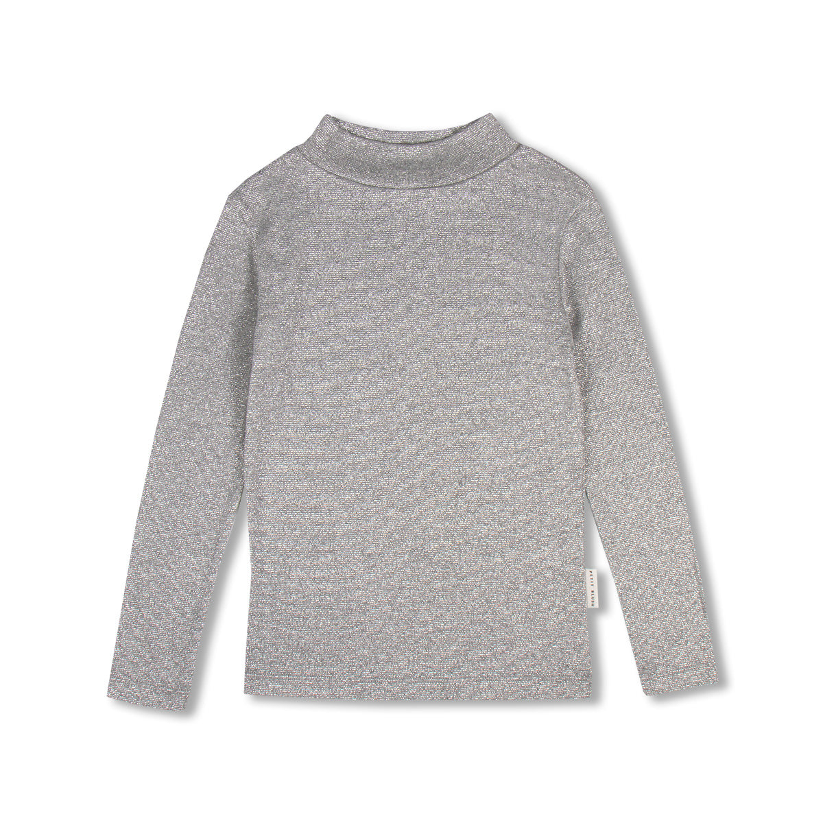Petit Blush - Turtle Neck Silver Lurex