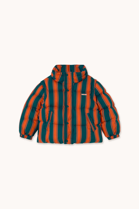 Tinycottons - Retro Stripes Short Padded Jacket