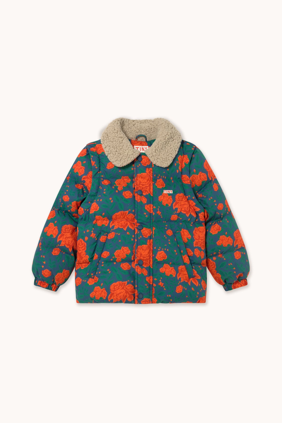 Tinycottons - Roses Short Padded Jacket