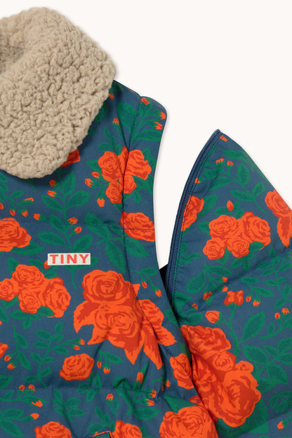 Tinycottons - Roses Short Padded Jacket