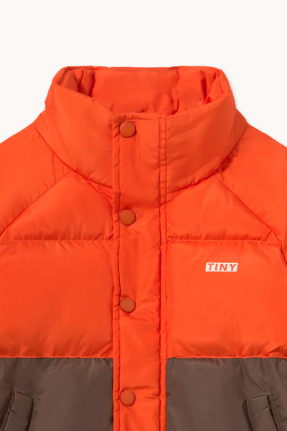Tinycottons - Color Block Short Padded Jacket