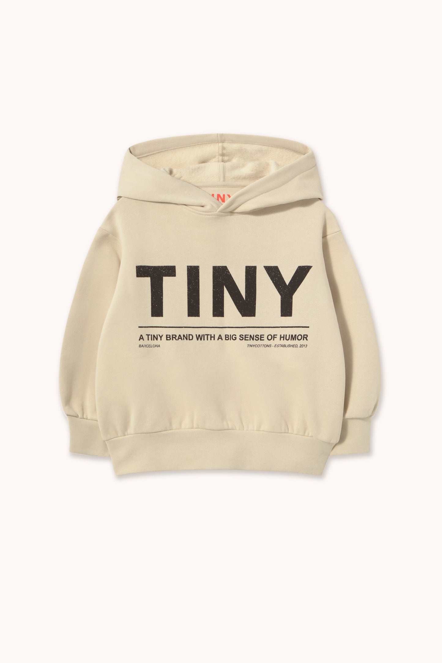 Tinycottons - Tiny Hoodie Dark Vanilla | Unisex Kinder Hoodie AW26