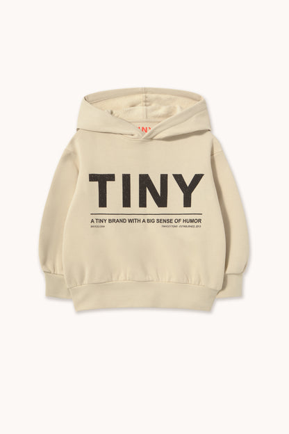Tinycottons - Tiny Hoodie Dark Vanilla | Unisex Kinder Hoodie AW26