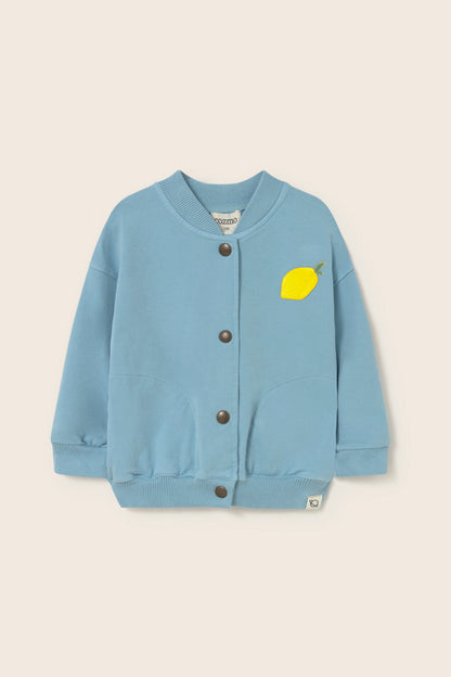 Cozmo - Berlin soft fleece baby jas blauw