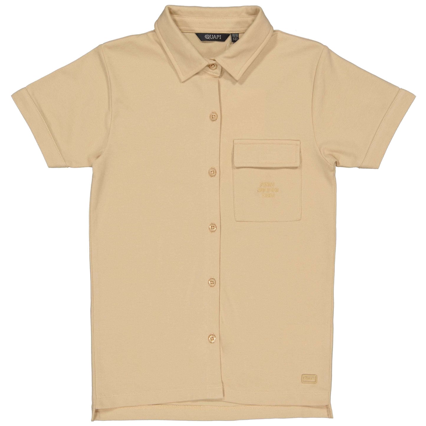 Quapi T-shirt Jongens Blouse Sand