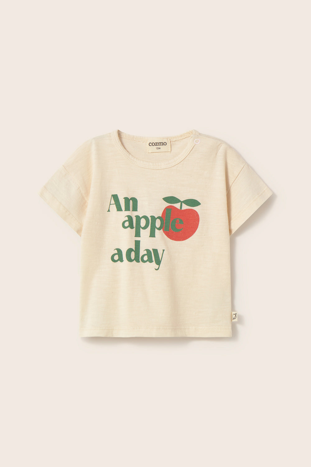 Cozmo - Bob T-shirt Baby Apple ivory