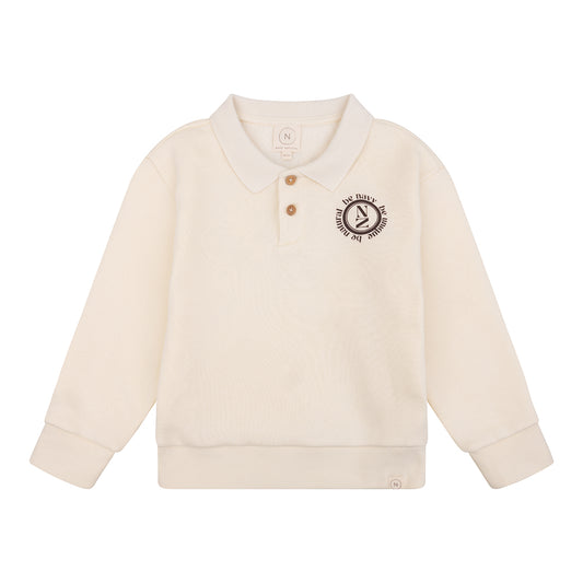Navy Natural - George sweater creme
