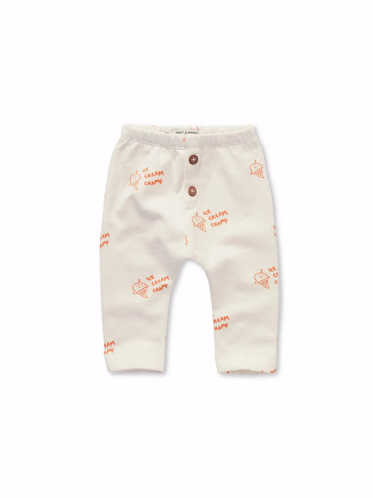 Sproet & Sprout - Baby Loose Pants Ice Cream Print