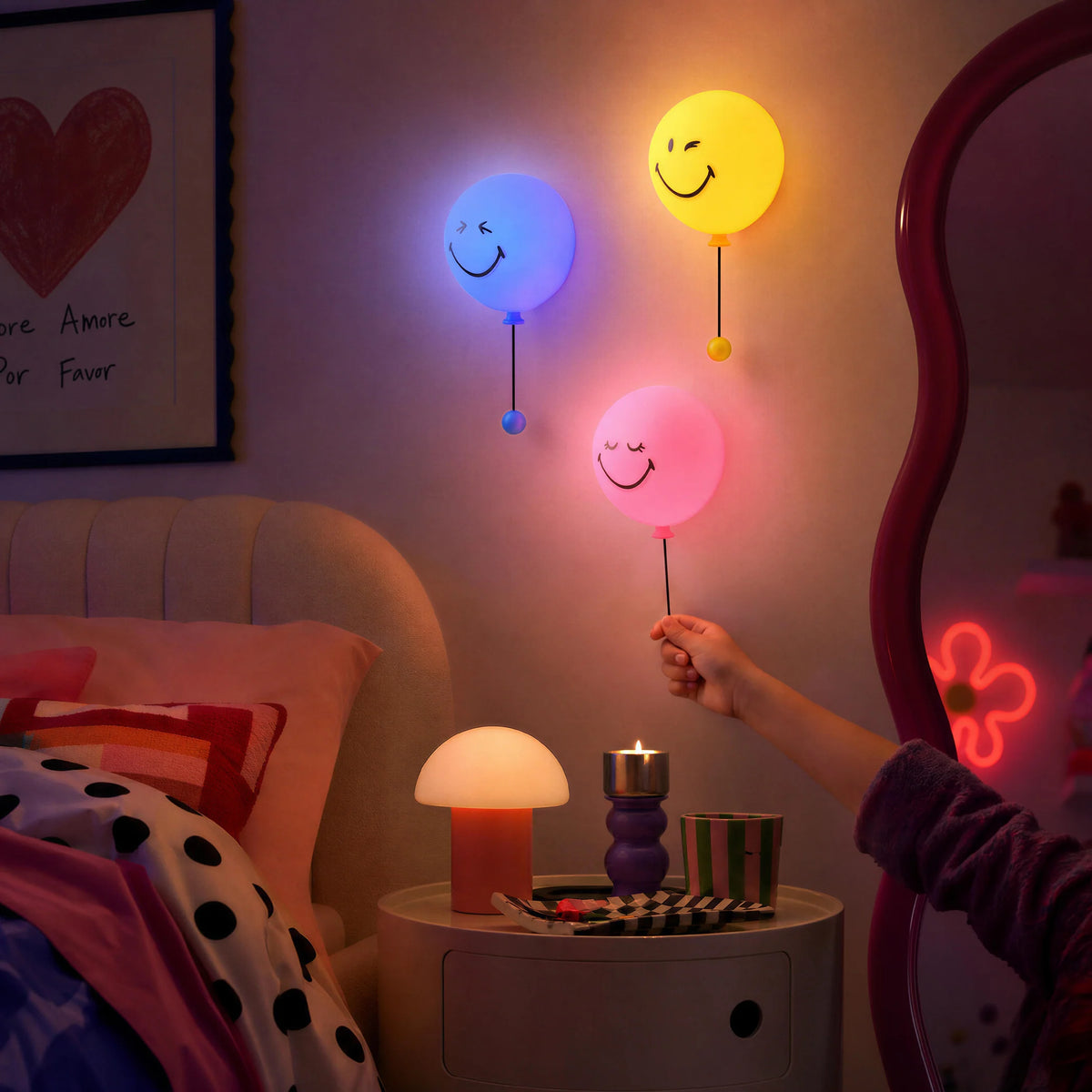 MOB Paris - Bubbly Light Smiley World® | Yellow