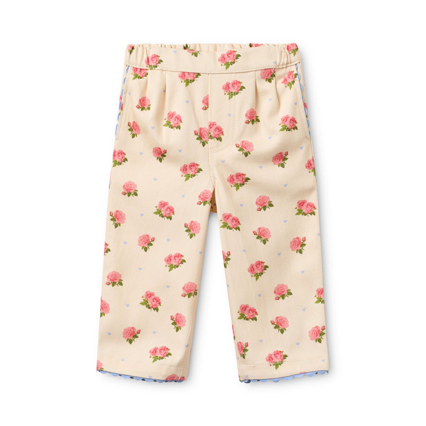 Flöss - Camille Pants Dark Pink Rose voor Baby’s en Kinderen
