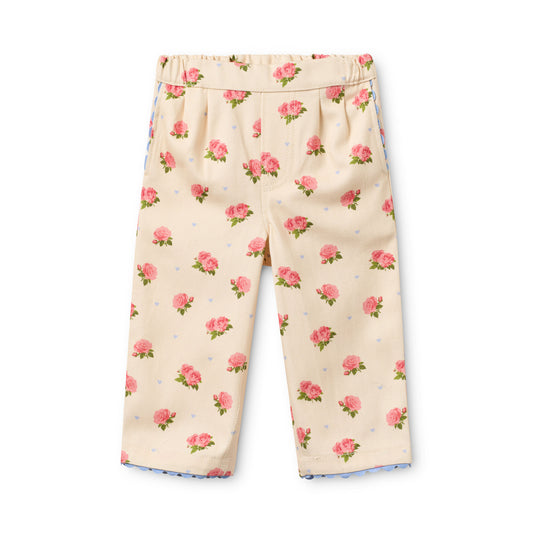 Flöss - Camille Pants Dark Pink Rose voor Baby’s en Kinderen