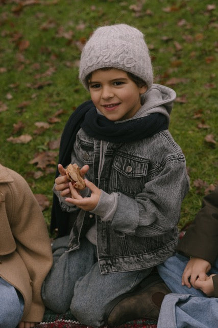Charlie Petite - Nouk Beanie Grey Melange
