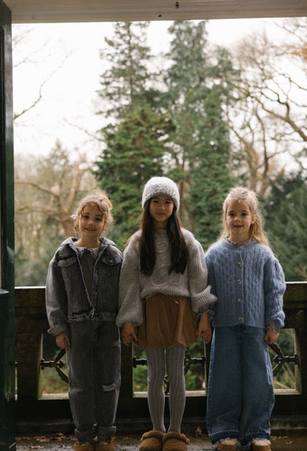 Charlie Petite - Nouk Beanie Grey Melange