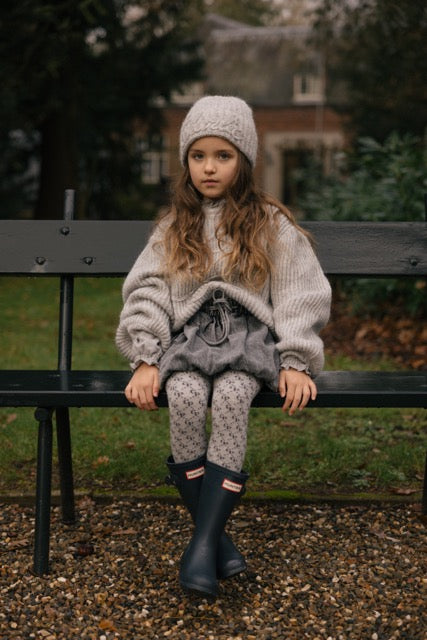 Charlie Petite - Nouk Beanie Grey Melange