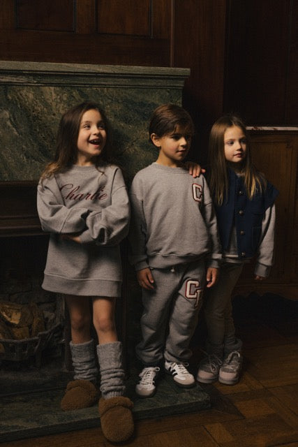 Charlie Petite - Jackson Sweater Grey Melange