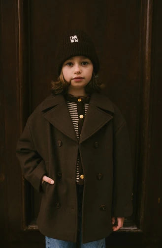 Charlie Petite - Sophie Coat | Dark Brown