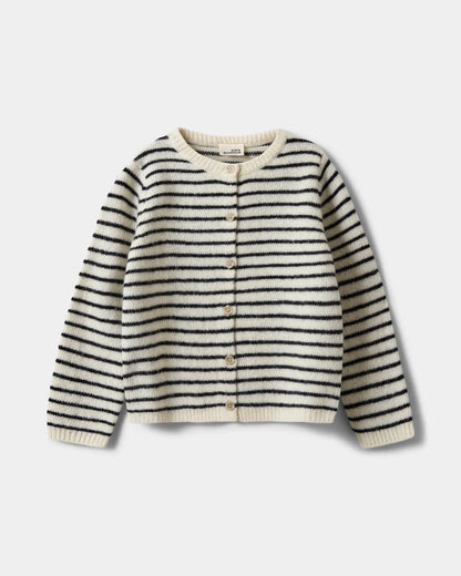 Sofie Schnoor - CisseKB Cardigan | Off White Striped