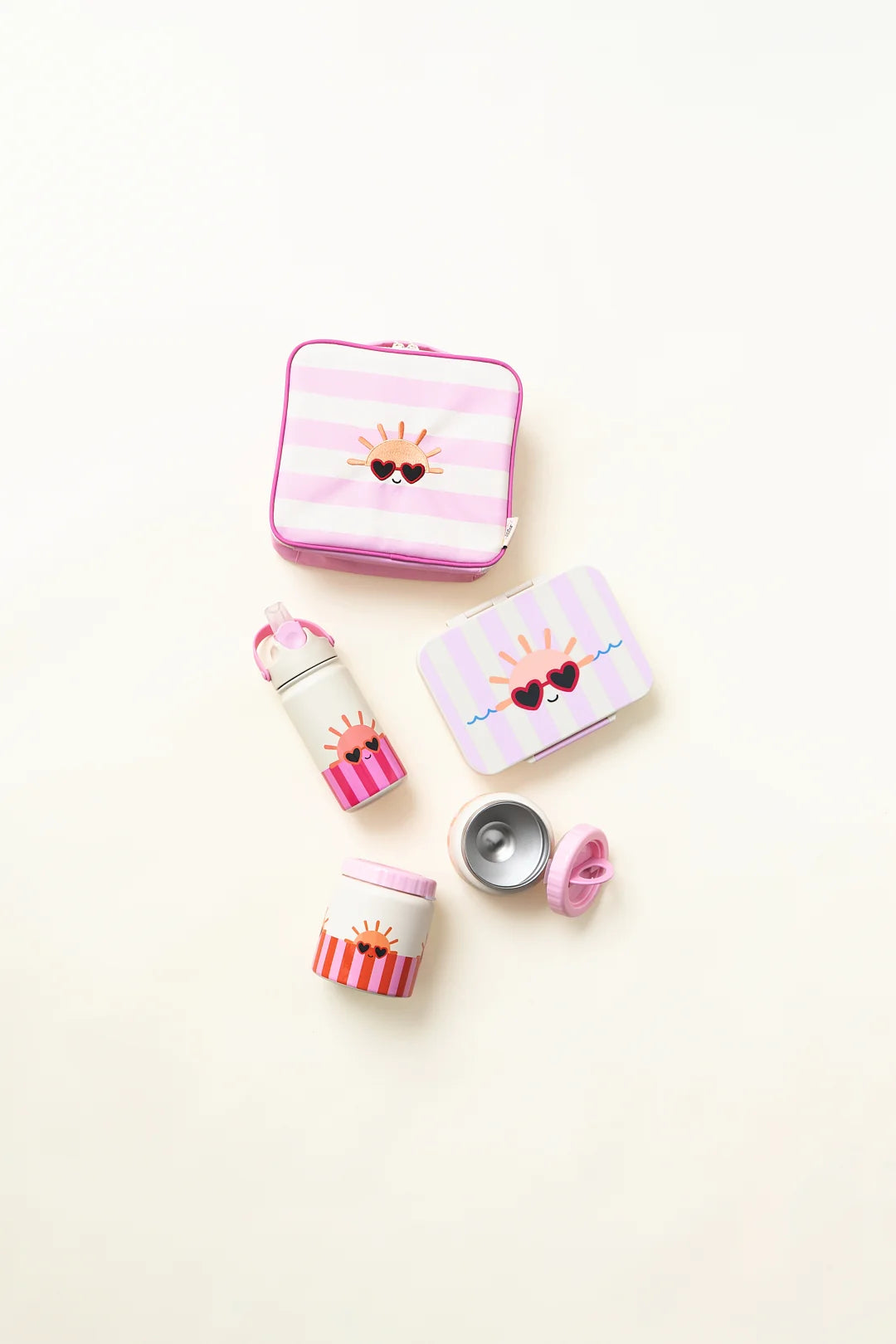 Cotton Cloud - roestvrijstalen lunchbox met uitneembare compartimenten | Club Soleil