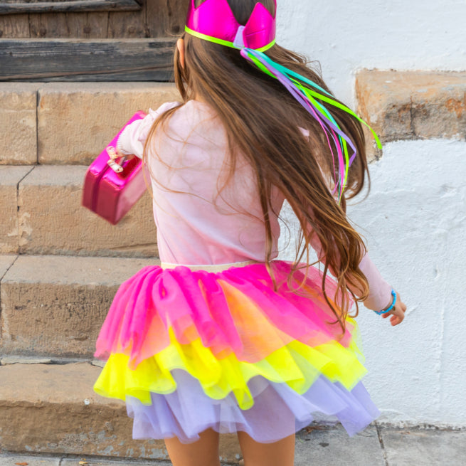 Ratatam - Kids Punky Tule Rok Multicolor Volants
