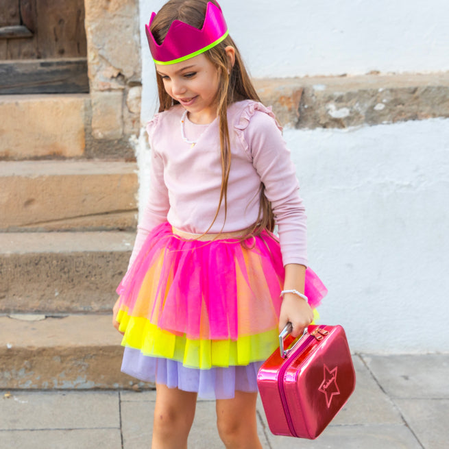 Ratatam - Kids Punky Tule Rok Multicolor Volants