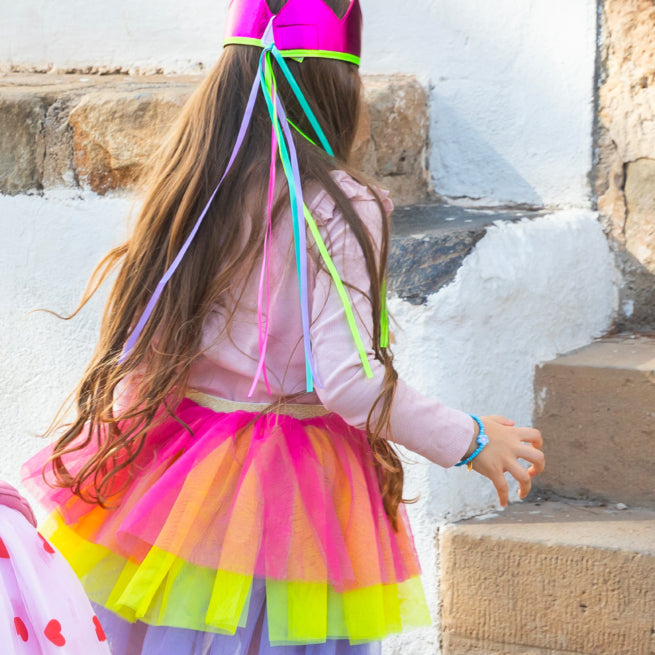 Ratatam - Kids Punky Tule Rok Multicolor Volants