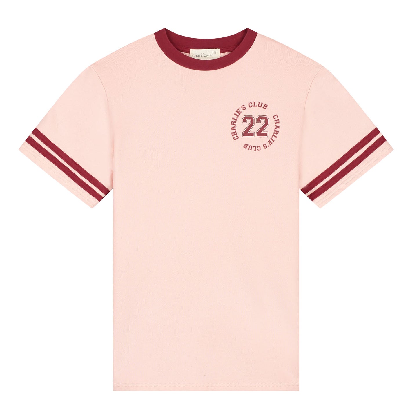 Charlie Petite – Lois Jurk Pink Washed