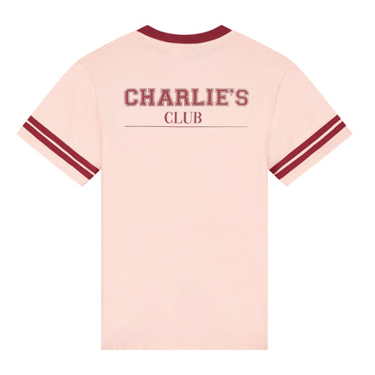 Charlie Petite – Lois Jurk Pink Washed