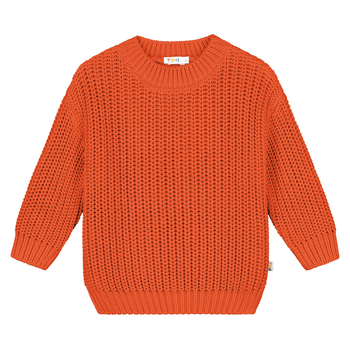 Yuki - Chunky Knitted Sweater Pumpkin (PO)
