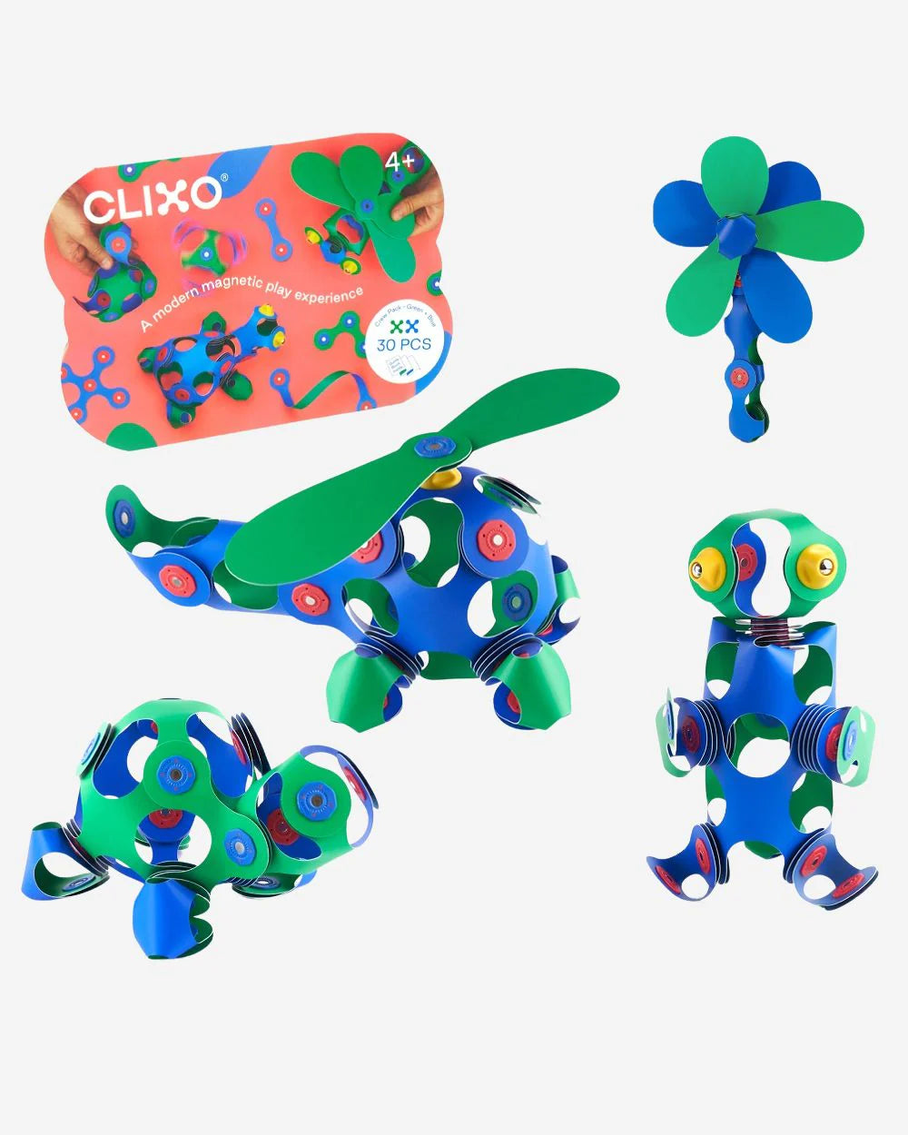 Clixo - CREW Pack Blue/Green