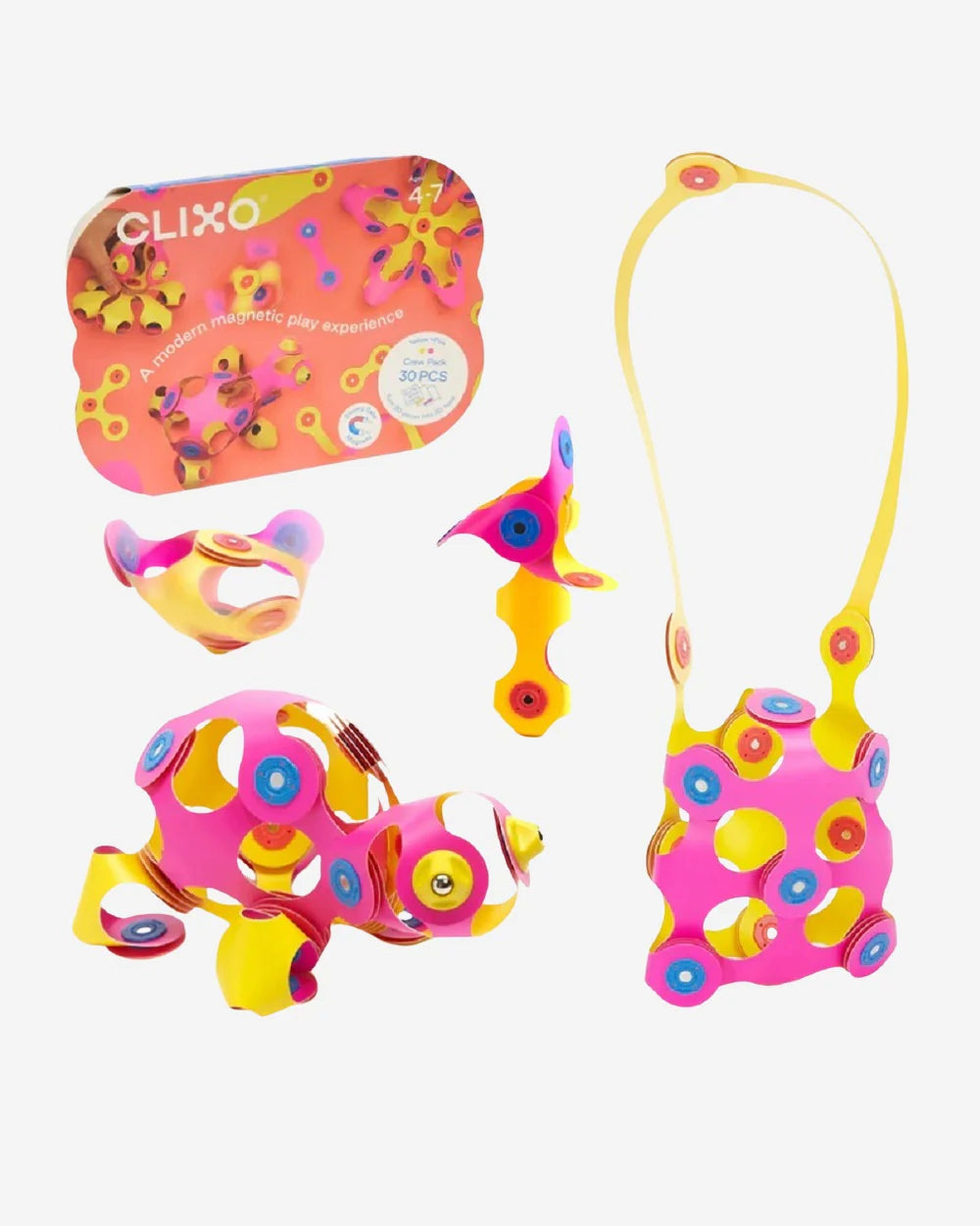 Clixo - CREW Pack Pink/Yellow