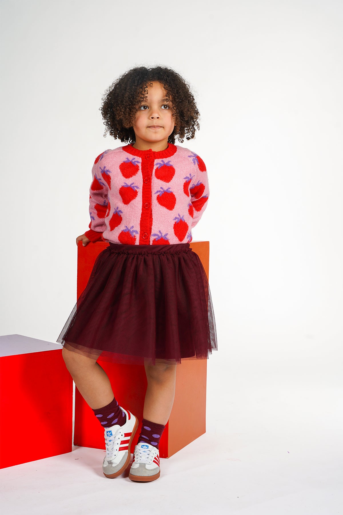 The New Chapter - Luna Skirt | Burgundy